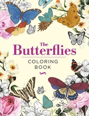 bokomslag The Butterflies Coloring Book: Hardback Gift Edition