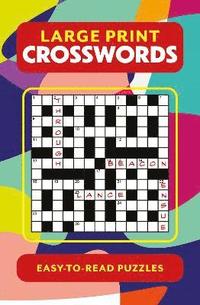 bokomslag Large Print Crosswords