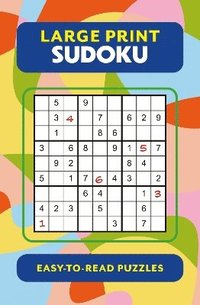 bokomslag Large Print Sudoku