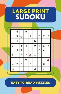 bokomslag Large Print Sudoku