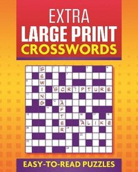 bokomslag Extra Large Print Crosswords