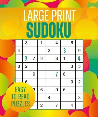 bokomslag Large Print Sudoku