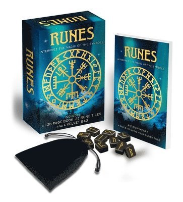 bokomslag Runes: Interpret the Magic of the Symbols: Includes a 128-Page Book, 25 Rune Tiles and a Velvet Bag