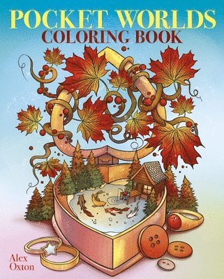 bokomslag Pocket Worlds Coloring Book