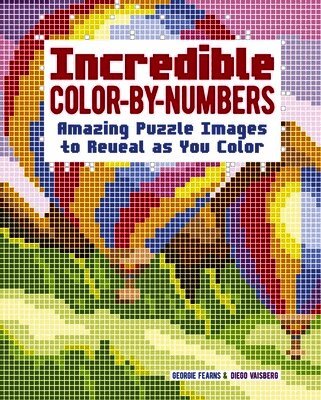 Diego Vaisberg - Incredible Color-By-Numbers: Reveal the Mystery Images Within!, Häftad