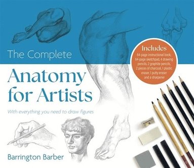 bokomslag The Complete Anatomy for Artists Kit: Includes an Instructional Book, a Sketchpad, Pencils and More