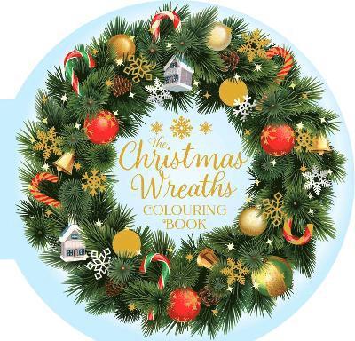 Christmas Wreaths Colouring Book
