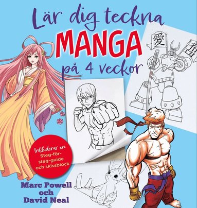 Lär dig teckna Manga på 4 veckor, Inbunden