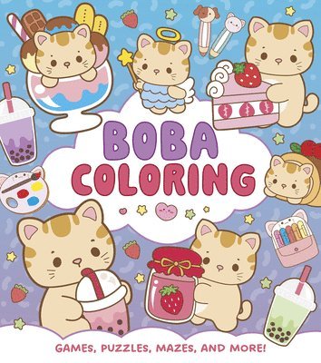 Em Bruce - Boba Coloring: Games, Puzzles, Mazes and More!, Häftad