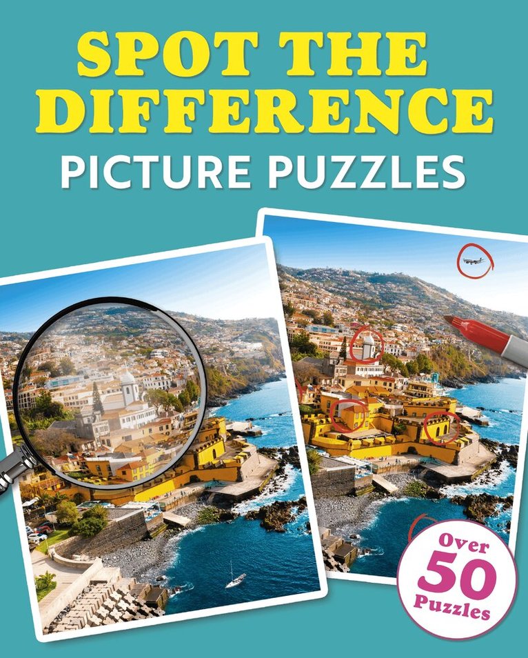 Eric Saunders - Spot the Difference Picture Puzzles, Häftad