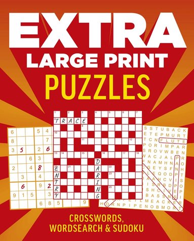 Eric Saunders - Extra Large Print Puzzles, Häftad