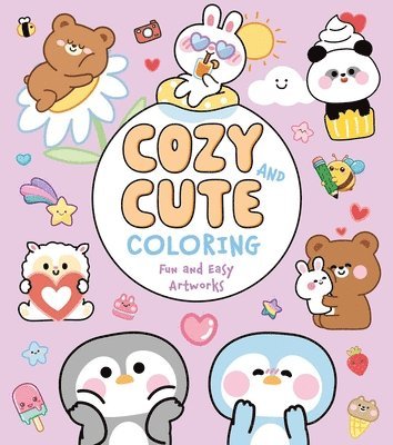 Cozy and Cute Coloring: Fun and Easy Artworks
