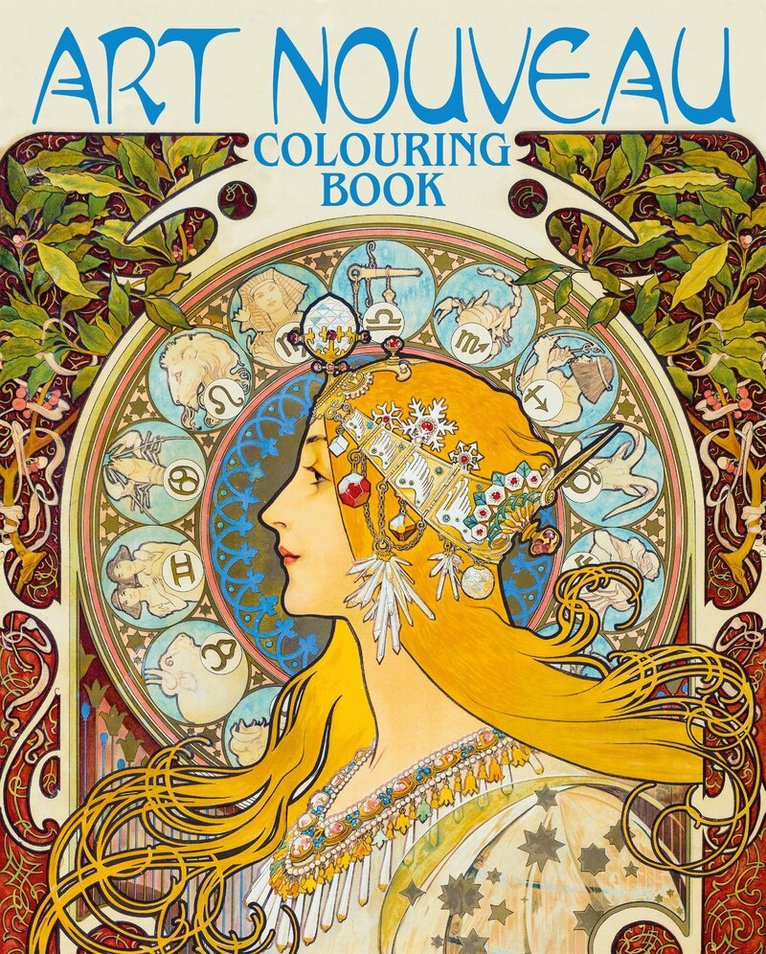 David Woodroffe - Art Nouveau Colouring Book, Häftad. Tillgänglighet: Kommande