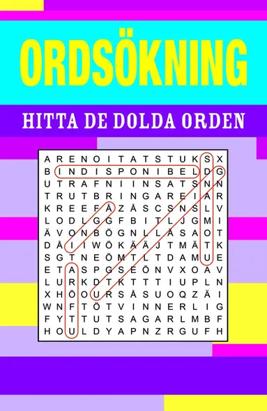 Ordsökning : hitta de dolda orden, Häftad