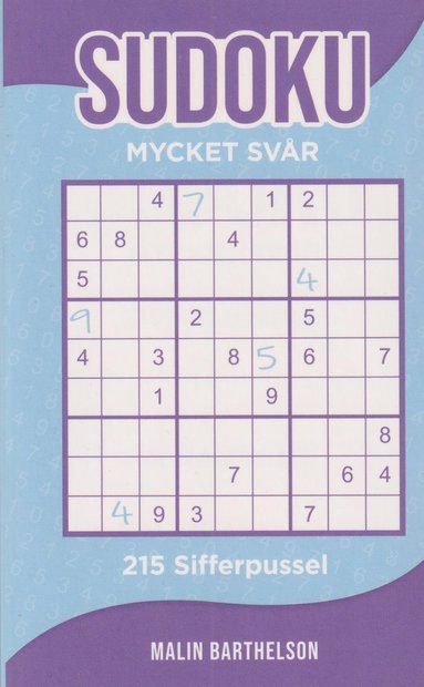 Sudoku Mycket svår, Pocket