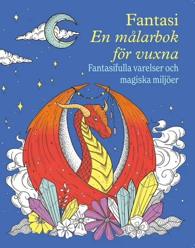 Fantasi : en målarbok för vuxna, Häftad
