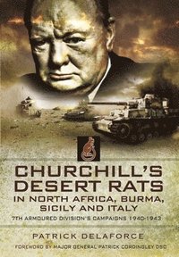 bokomslag Churchill's Desert Rats in North Africa, Burma, Sicily and Italy