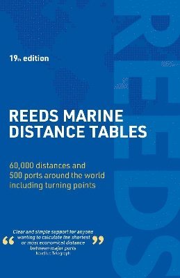 bokomslag Reeds Marine Distance Tables 19th edition