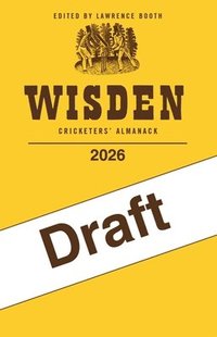 bokomslag Wisden Cricketers' Almanack 2026