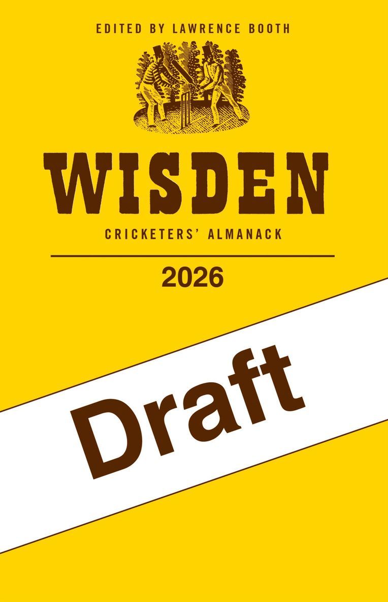 Lawrence Booth - Wisden Cricketers' Almanack 2026, Inbunden