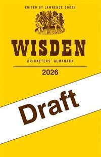 bokomslag Wisden Cricketers' Almanack 2026