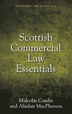 bokomslag Scottish Commercial Law Essentials