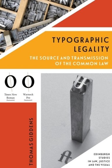 Thomas Giddens - Typographic Legality, Inbunden