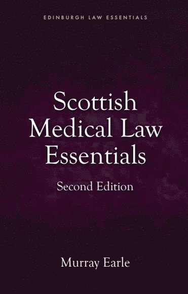 bokomslag Scottish Medical Law Essentials