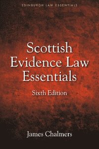 bokomslag Scottish Evidence Law Essentials