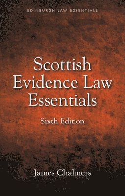 bokomslag Scottish Evidence Law Essentials