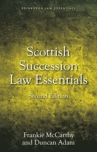 bokomslag Scottish Succession Law Essentials