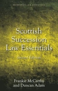 bokomslag Scottish Succession Law Essentials