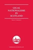 Hector L. MacQueen - Legal Nationalisms in Scotland, Inbunden. Tillgänglighet: Kommande