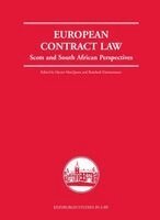 Hector L. MacQueen, Reinhard Zimmermann - European Contract Law, Häftad