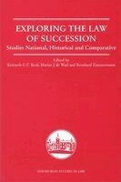 Kenneth Reid, Marius de Waal, Reinhard Zimmermann - Exploring the Law of Succession, Häftad