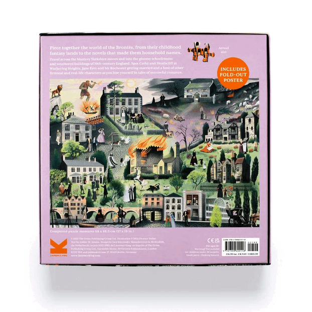 Pussel 1000 bitar - The World of the Brontës, Övrigt