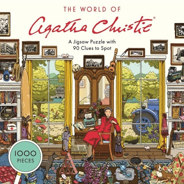 Pussel 1000 bitar - The World of Agatha Christie 1