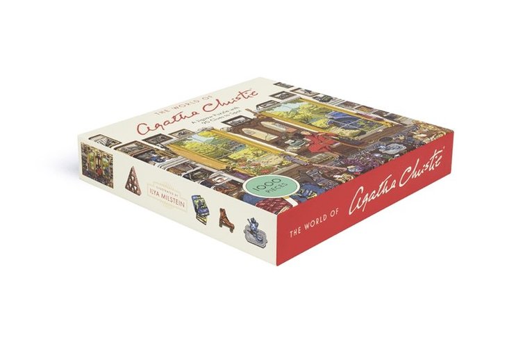 Pussel 1000 bitar - The World of Agatha Christie, Övrigt