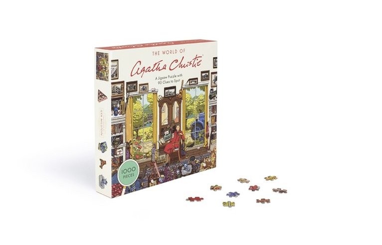 Pussel 1000 bitar - The World of Agatha Christie, Övrigt
