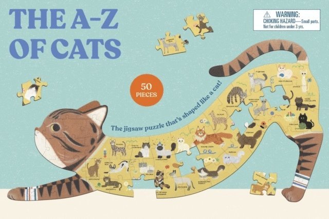 The A to Z of Cats: A Cat-Shaped Jigsaw Puzzle 1