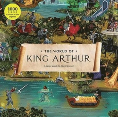 bokomslag The World of King Arthur 1000 Piece Puzzle