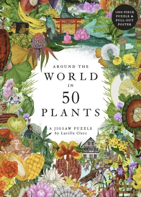 Around the World in 50 Plants 1000 Piece Puzzle: A 1000-Piece Jigsaw Puzzle 1