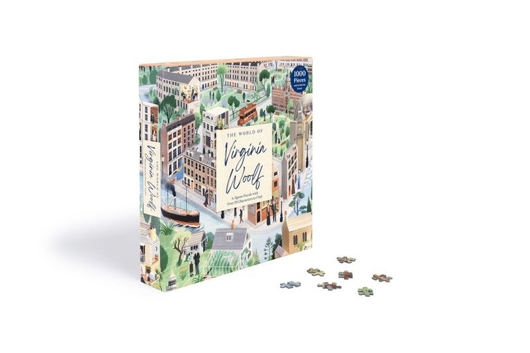 Pussel 1000 bitar - The World of Virginia Woolf, Övrigt