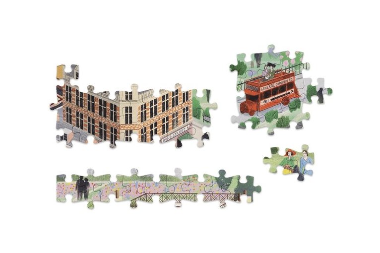 Pussel 1000 bitar - The World of Virginia Woolf, Övrigt