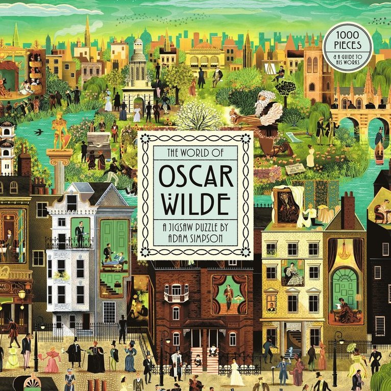 Pussel 1000 bitar - The World of Oscar Wilde, Övrigt