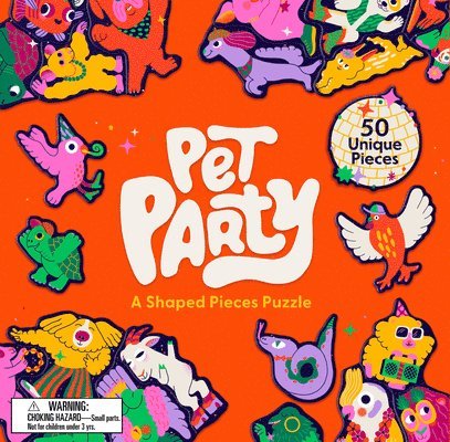 Pet Party: A Shaped Pieces Puzzle 1