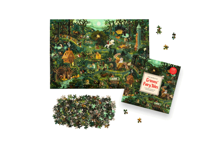 Pussel 1000 bitar - The World of Grimms´ Fairy Tales, Övrigt
