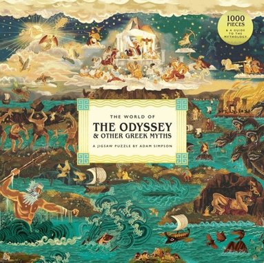 Pussel 1000 bitar - The World of the Odyssey & Other Greek Myths, Övrigt