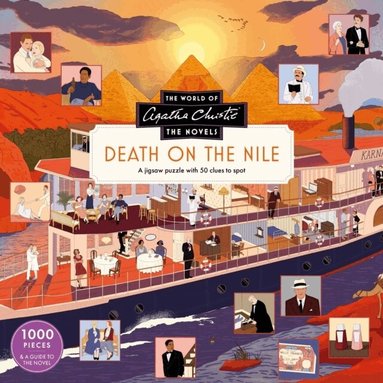 Pussel 1000 bitar - Death on the nile, Övrigt