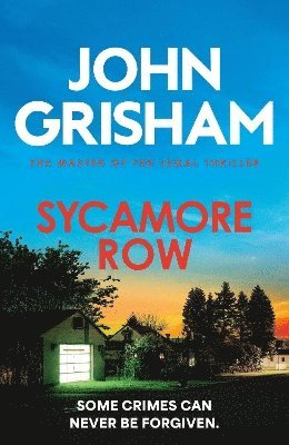 bokomslag Sycamore Row